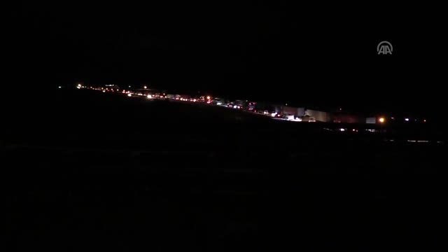 Yoğun kar yağışı ulaşımı aksattı (2)