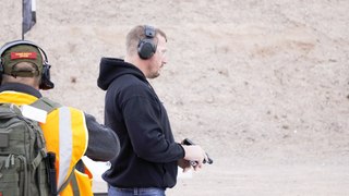 Dakota Meyer First the First Shot of Industry Day at the Range