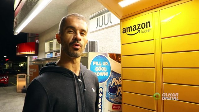 Veja a facilidade de usar o Amazon Locker nos Estados Unidos