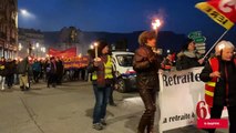 Contre la réforme des retraites : une nouvelle marche aux flambeaux sillonne les rues de Grenoble