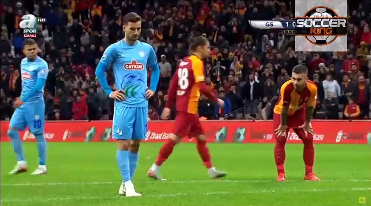 Caglayan O. (Penalty) Goal HD - Galatasaray 1-1 Rizespor 23.01.2020