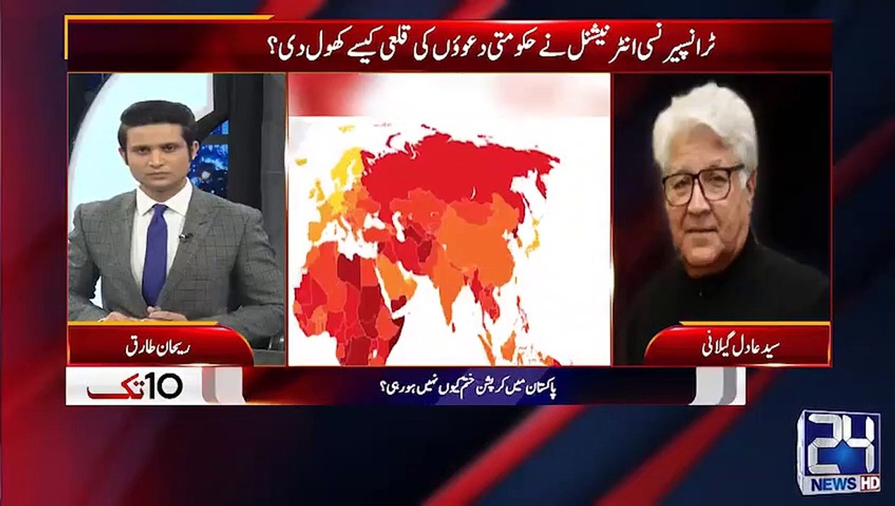 تیرہ بین الاقوامی ادارے ہیں جو دنیا میں قرضہ دیتے ہیں اور وہی کرپشن پر رپورٹ بھی بناتے ہیں ۔ عادل گیلانی