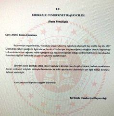 Kırıkkale Cumhuriyet Başsavcılığından 'iğne kör etti' iddialarına ilişkin soruşturma