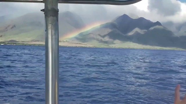 Elle filme un magnifique arc-en-ciel et a faillit louper le plus incroyable