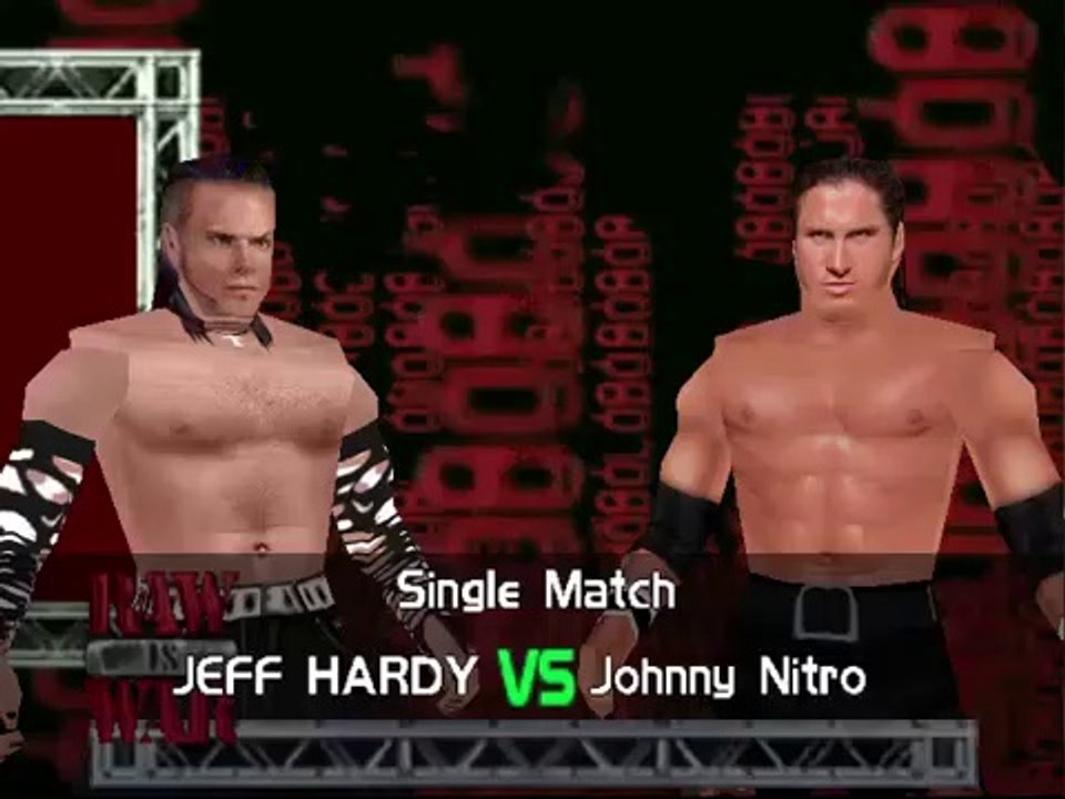 WWE 2006 No Mercy Mod Matches Jeff Hardy vs Johnny Nitro