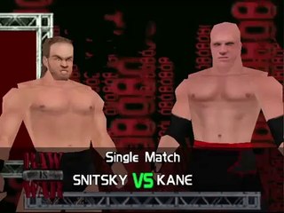 WWE 2006 No Mercy Mod Matches Kane vs Snitsky