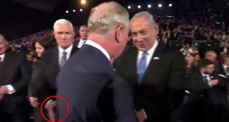 Download Video: Galler Prensi Charles, ABD Başkan Yardımcısı Pence'in elini sıkmadı! O anlar böyle görüntülendi