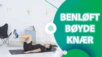 Benløft, bøyde knær - Trenings Glede