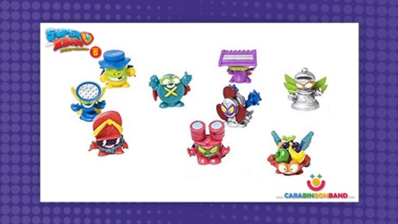 SUPERZINGS SERIE 5 - ¡conoce todos los PERSONAJES NUEVOS! - By CARA BIN BON BAND