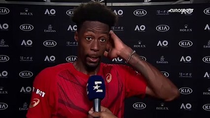 Monfils : "J'ai bien bossé, je me sens bien"