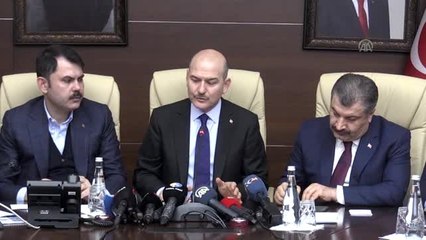 Koca: "Sağlık kuruluşlarımıza müracat eden hasta sayımızı 1031 kişi oldu"