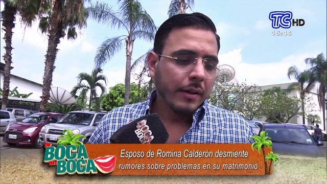 VIDEO | No hay separación : Esposo de Romina Calderón desmiente rumores