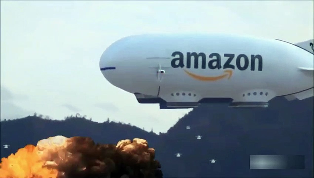 Amazon Blimp Attack sfx and music