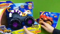 Blaze and the Monster Machines Toys Talking Mud Fest Blaze Super Tiger Claws Stripes Zeg and Darington