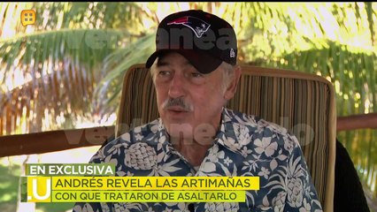 ¡Andrés García narra el intento de asalto que vivió afuera de un banco en Acapulco! | Ventaneando