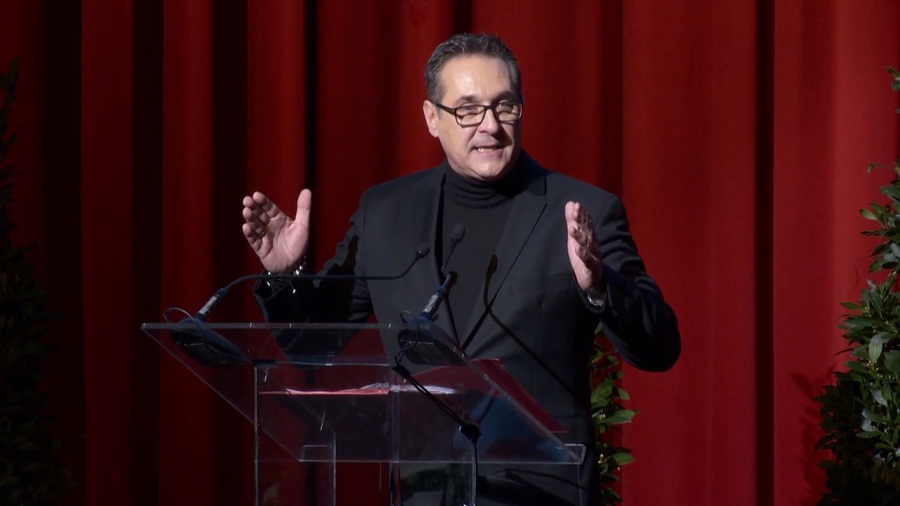 DAÖ-Neujahrstreffen: Strache deutet Kandidatur an