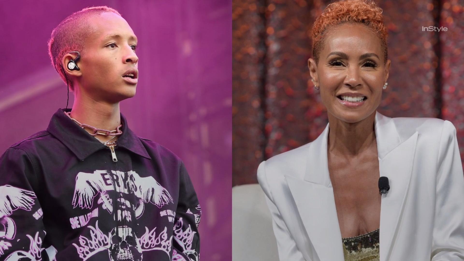 ⁣Jada Pinkett Smith’s Vibrant New Hair Color Was Probably Inspired By Jaden