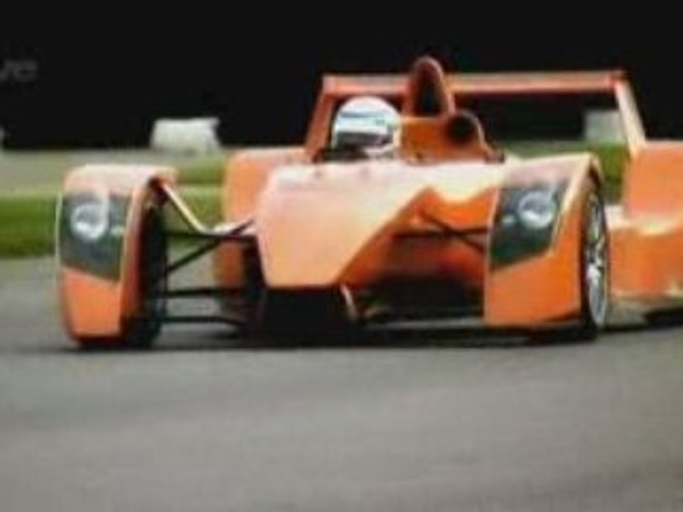 Caparo T1 in flames - Fifth Gear