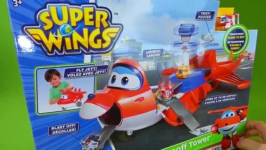 super wings jets take off tower