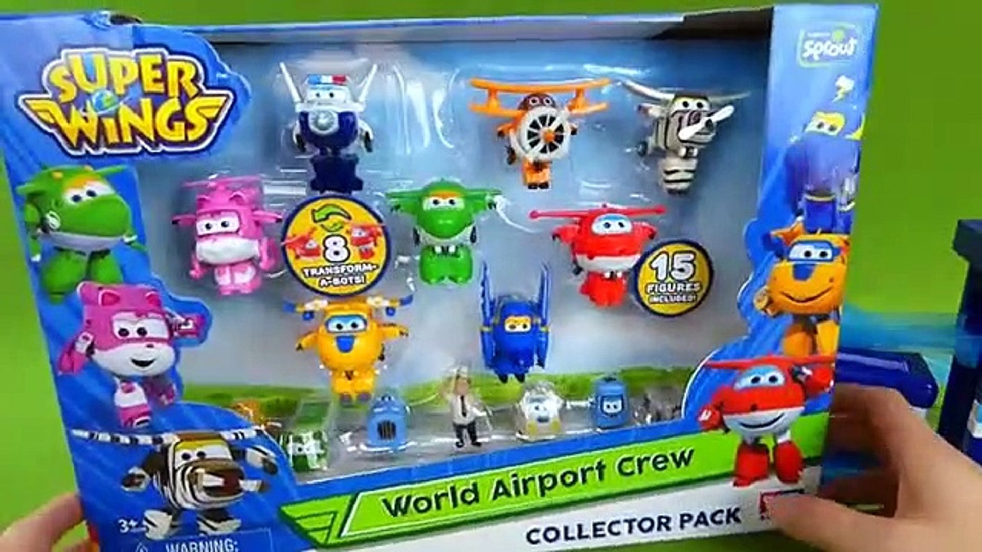 super wings world airport crew
