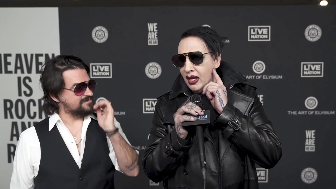 Marilyn Manson Interview "The Art of Elysium" 2020
