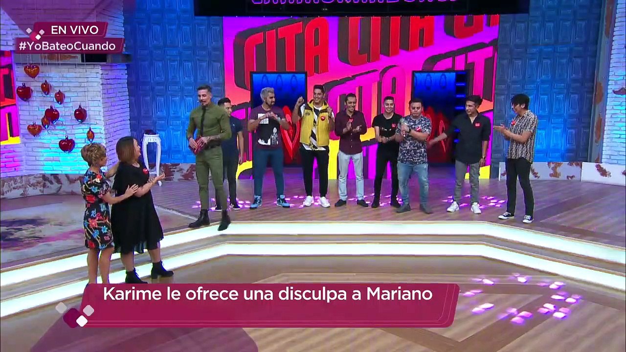 ¡Karime le ofreció una disculpa a su flechado Mariano y le pidió una cita! | Enamorándonos
