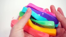 KID Song l How To Make Colors Spoon Ice Jelly Slime DIY Clay Play and Play Doh