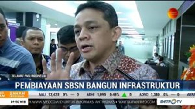 Pembiayaan SBSN Bangun Infrastruktur