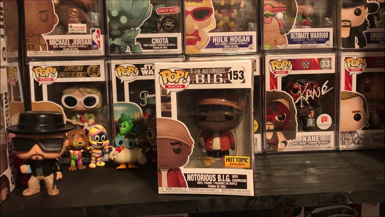 Notorious BIG Big Poppa Funko Pop Hot Topic Exclusive Vinyl Figure Unboxing Detailed Review
