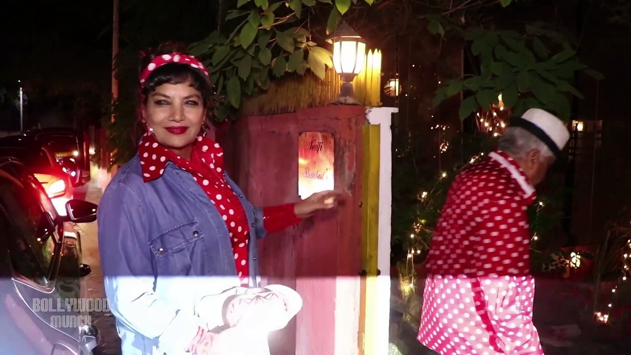 Javed Akhtar Celebrate His Birthday Party At His House With Celebs