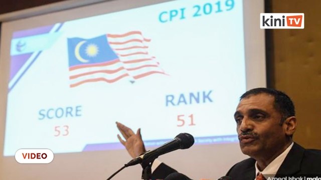 Indeks Persepsi Rasuah: Malaysia naik 10 anak tangga