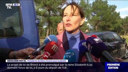 Ségolène Royal appelle à "venir construire une troisième voix" avec elle