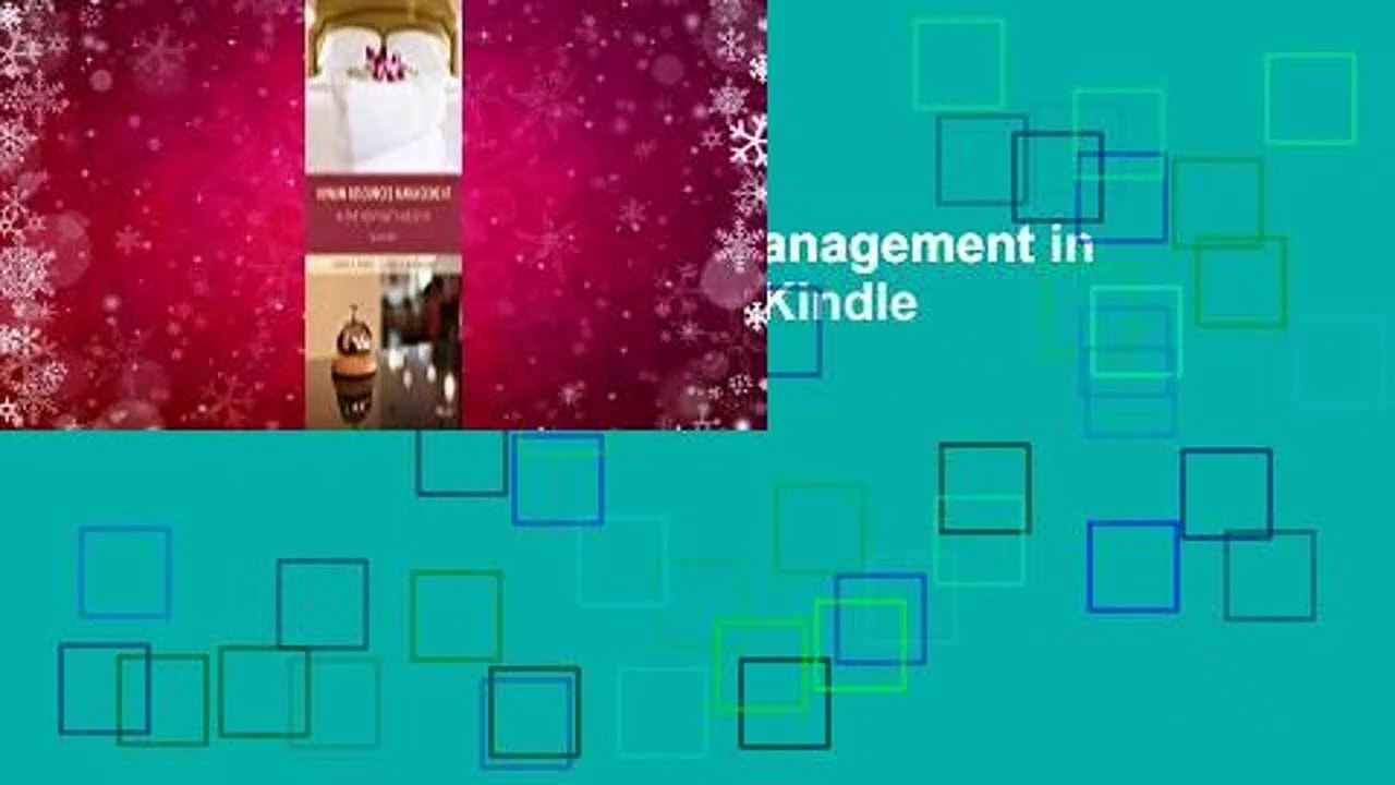 [Read] Human Resources Management in the Hospitality Industry  For Kindle