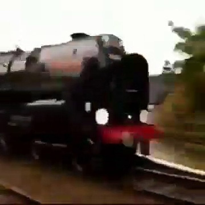 God saves from train