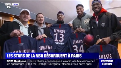 Les stars de la NBA débarquent à Paris pour un match de championnat