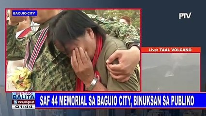 SAF 44 memorial sa Baguio City, binuksan sa publiko