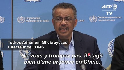 Le virus apparu en Chine n'est pas encore une urgence internationale (OMS)