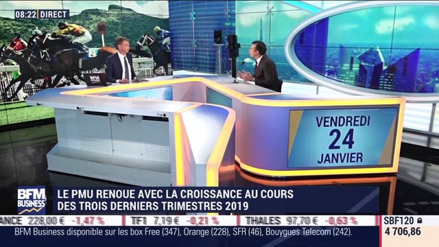 Cyril Linette (PMU): Le PMU renoue avec la croissance au cours des trois derniers trimestres 2019 - 24/01