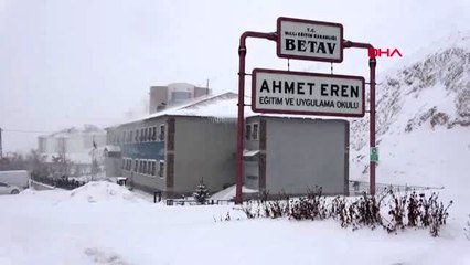 Bitlis'te 257 köy yolu ulaşıma kapandı