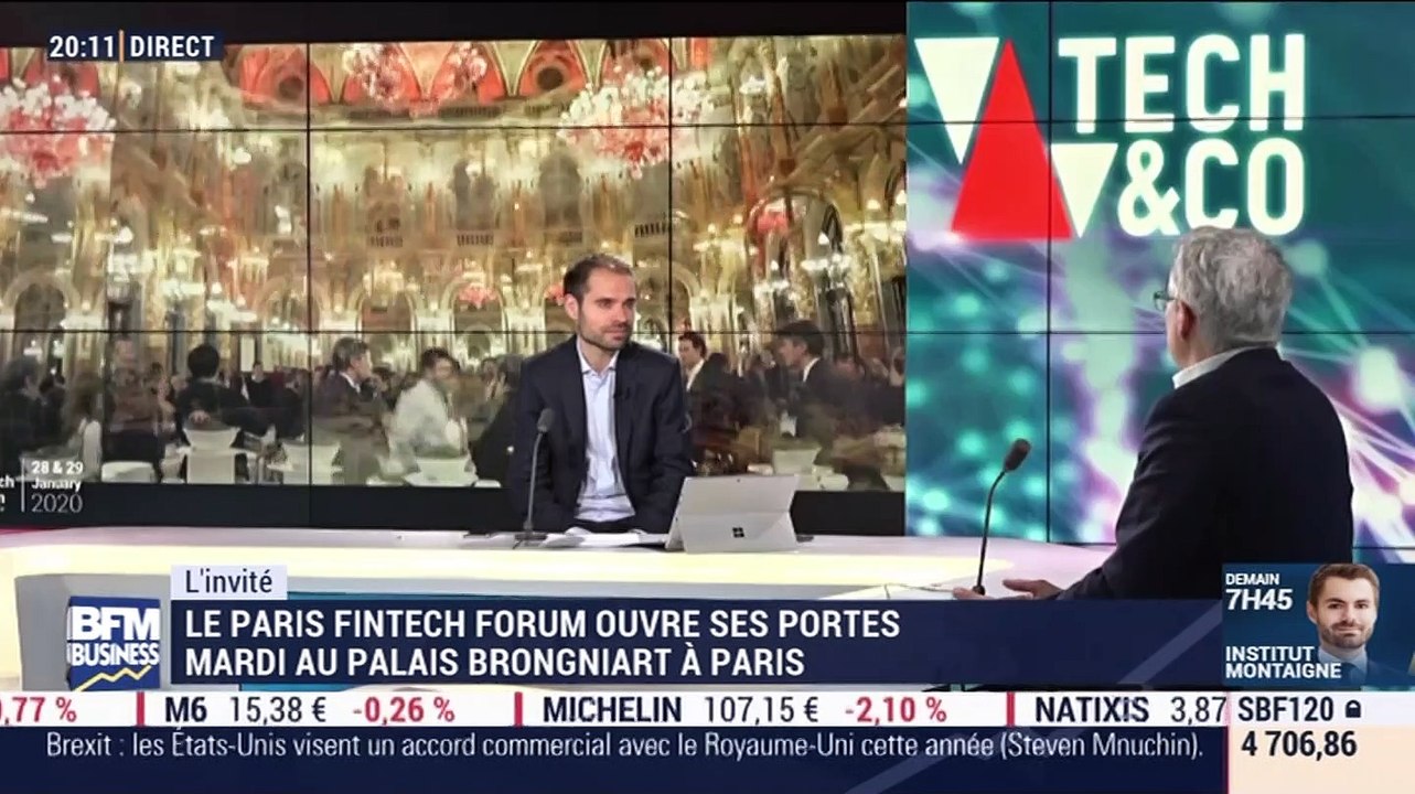 Laurent Nizri (Paris Fintech Forum) : Le Paris Fintech Forum ouvre ses portes mardi au Palais Brongniart à Paris - 23/01