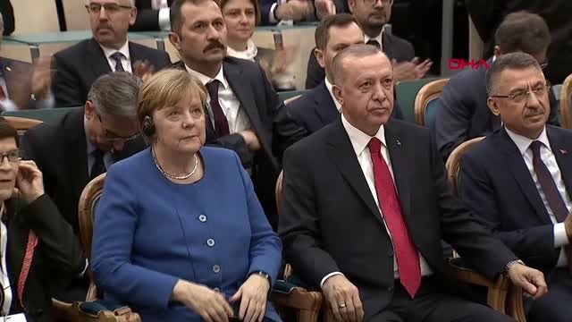 Erdoğan ve merkel türk-alman üniversitesi yeni binalarının açılış törenine katılıyor