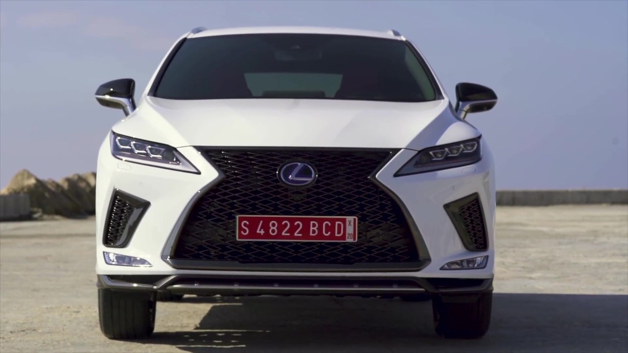 2020 Lexus RX 450h F-Sport Design in white