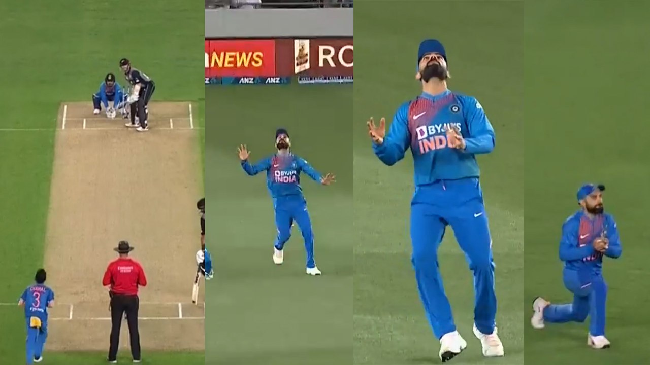 IND vs NZ 1st T20 : Kohli sends off Kiwi captain  | Virat Kohli | Kane williamson | Cricket