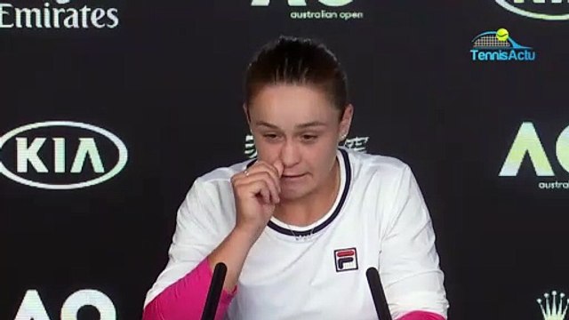 Open d'Australie 2020 - Ashleigh Barty : It was my cleanest match