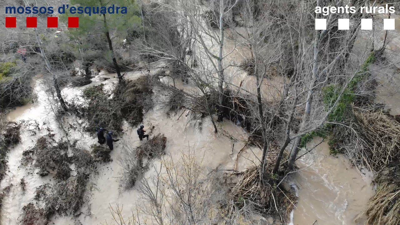 Hallan en Jorba el cuerpo de un desaparecido por el temporal