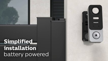 Présentation de la sonnette WelcomeEye Link de Philips