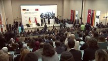 Cumhurbaşkanı Erdoğan, Almanya Federal Cumhuriyeti Şansölyesi Merkel ile Türk-Alman Üniversitesi...