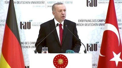 Cumhurbaşkanı Erdoğan: ""Bir an önce sükunet sağlanmazsa Libya'daki kaos ortamı tüm Akdeniz...
