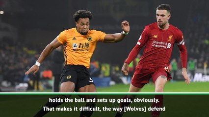 Adama is unplayable - Klopp