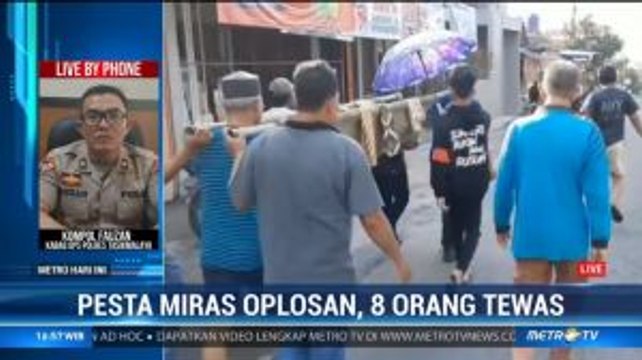 8 Orang di Tasikmalaya Tewas Akibat Miras Oplosan